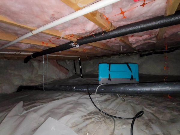 Crawl Space Water Remediation in Crown Point